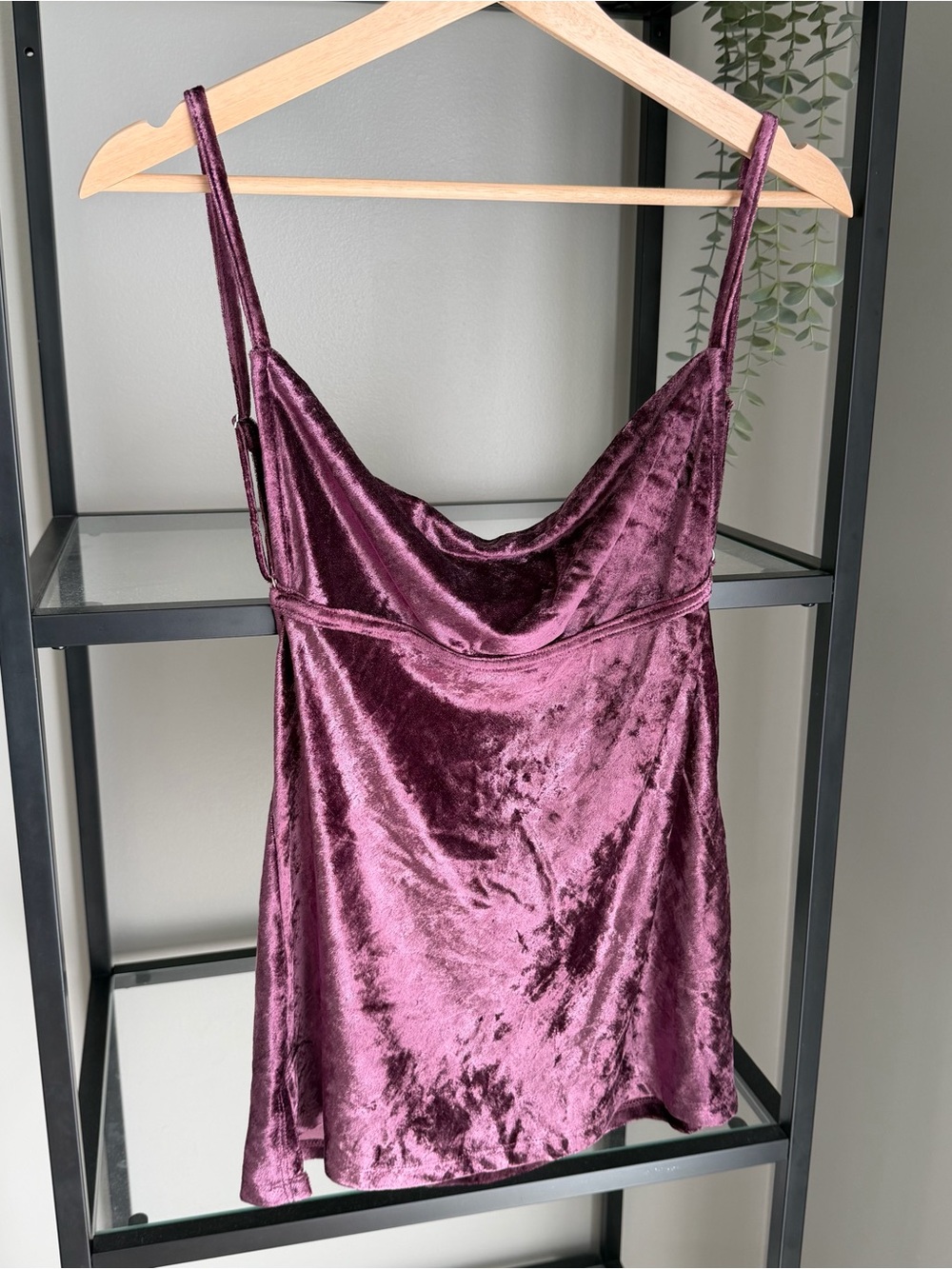 Free People All Night Velvet Tank Top
